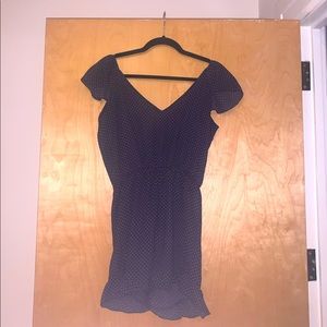Navy Anthropologie Romper, Size medium!